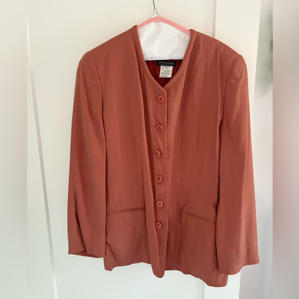 Vintage Giorgio Armani Silk Blazer